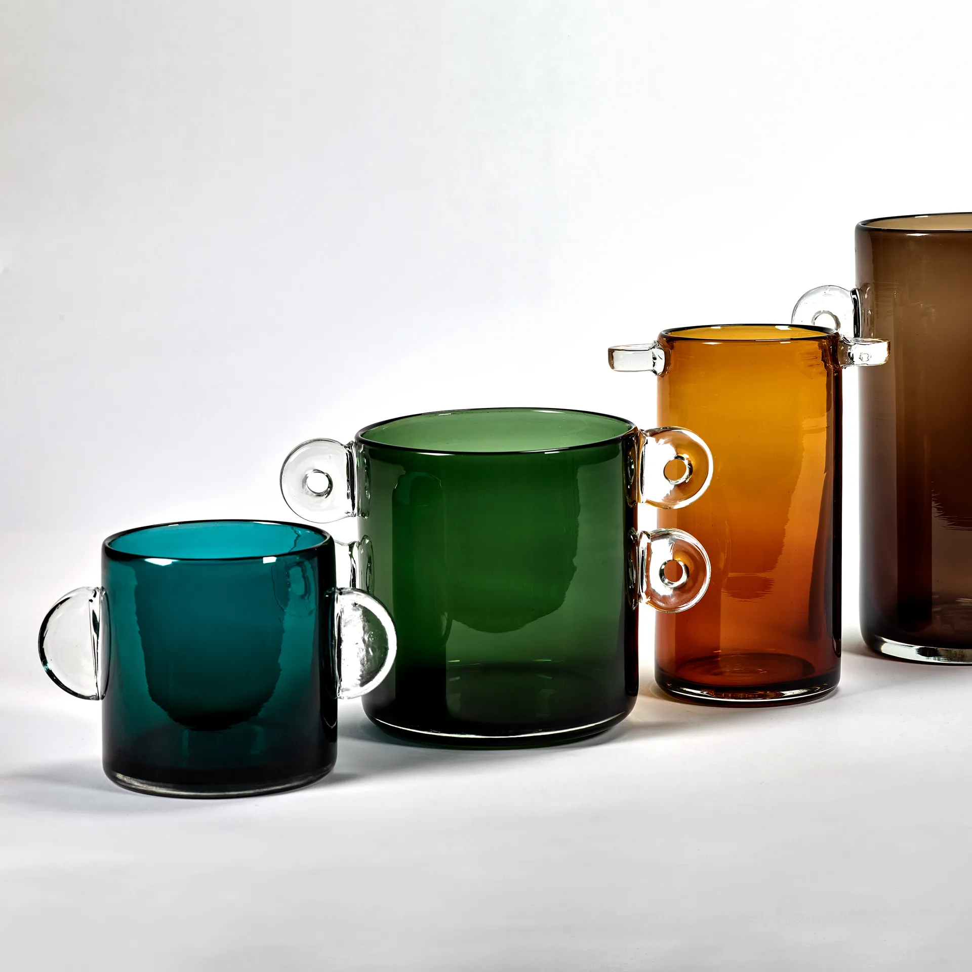 Wind & Fire vas med öra 13 cm, Dark blue Serax