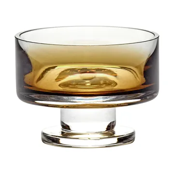 Zuma låg skål på fot S Ø8,5 cm - Amber - Serax