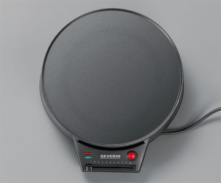 Severin CM 2198 pannkaksjärn Ø30 cm, Svart Severin