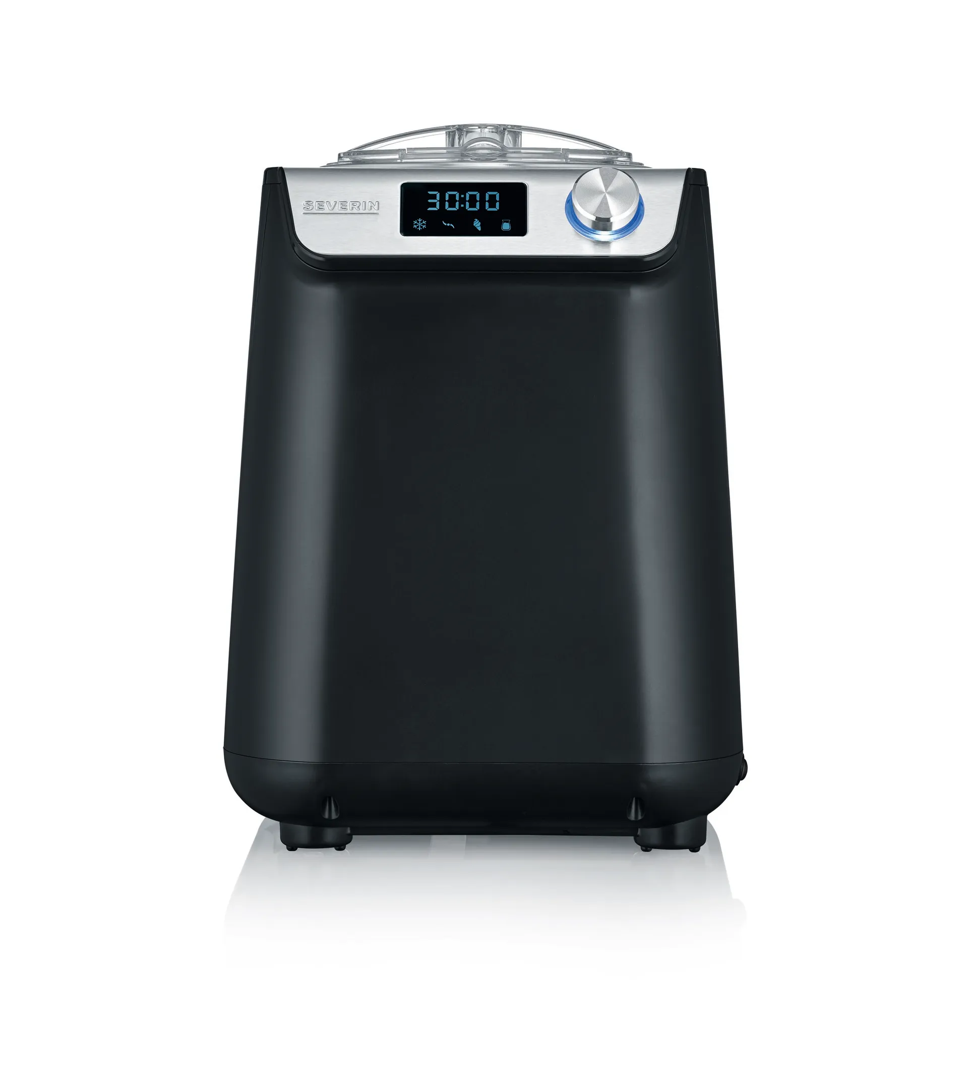 Severin EZ 7407 glassmaskin med kompressor 1,2 L, Svart Severin