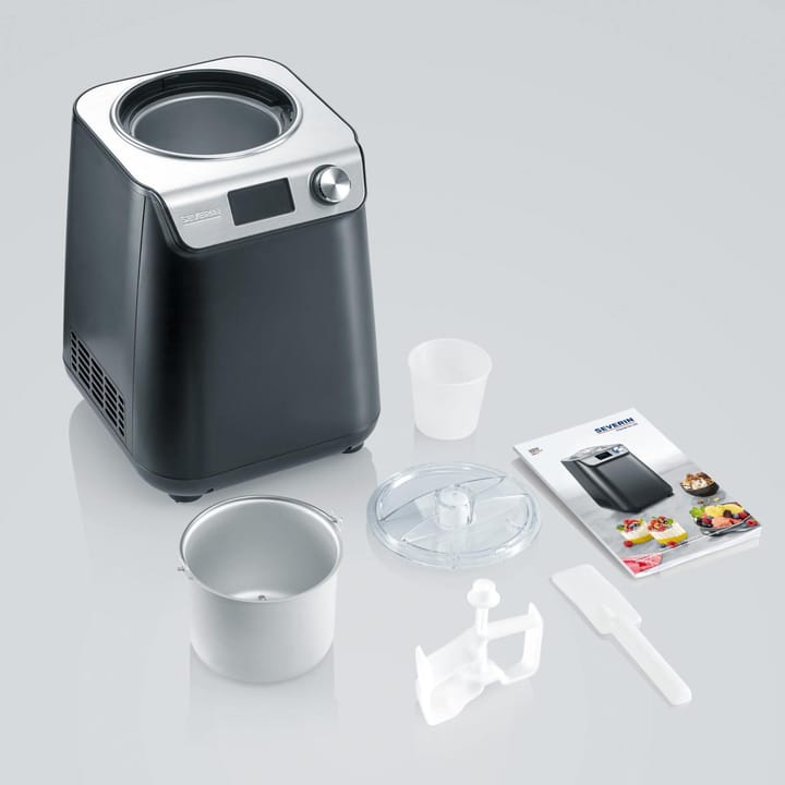 Severin EZ 7407 glassmaskin med kompressor 1,2 L, Svart Severin
