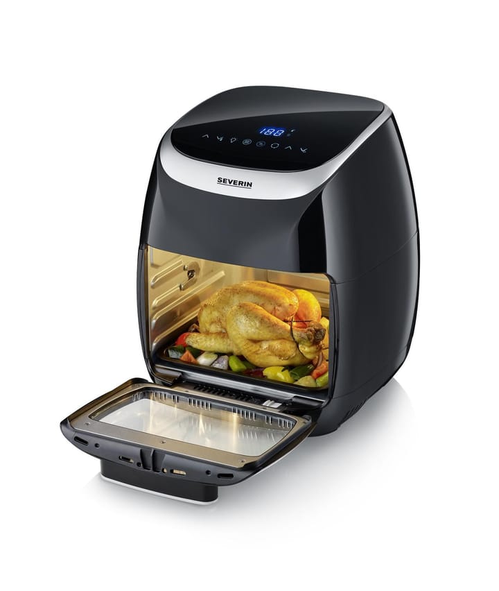 Severin FR 2446 Multi Air-Fryer 11 L, Svart Severin