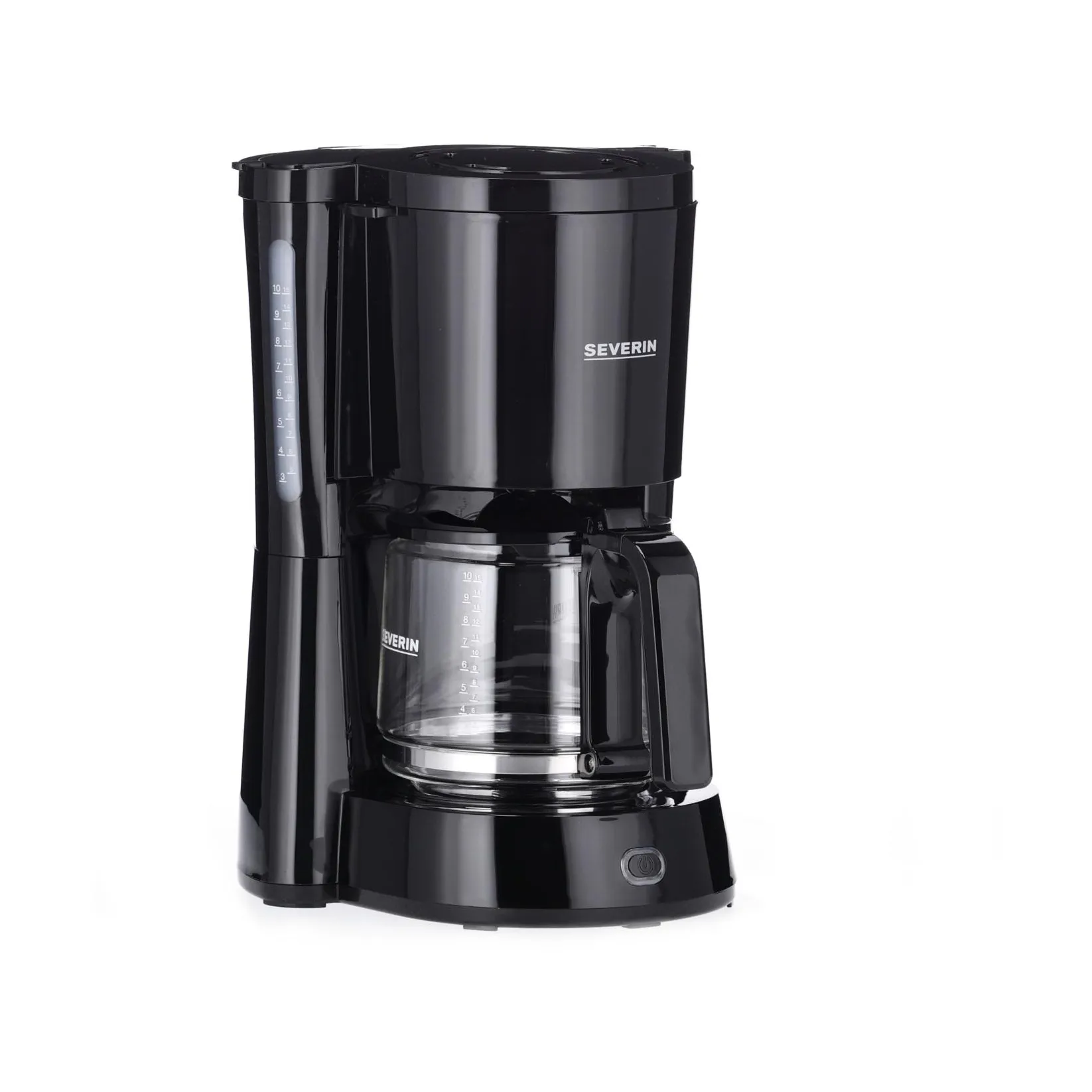 Severin KA 4815 Type kaffebryggare 10 koppar, Svart Severin