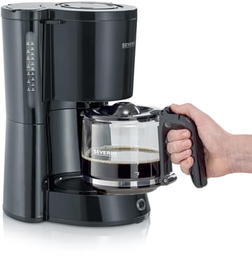 Severin KA 4815 Type kaffebryggare 10 koppar - Svart - Severin