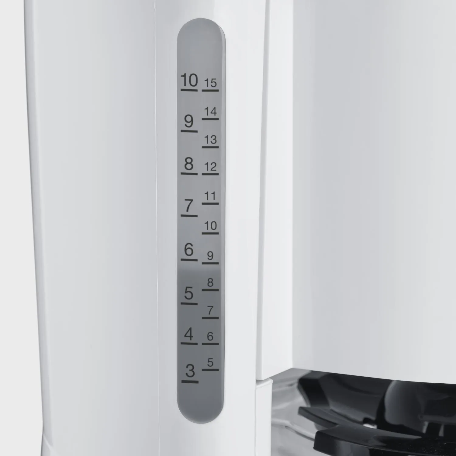 Severin KA 4816 Type kaffebryggare 10 koppar, Vit Severin