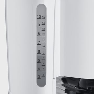 Severin KA 4816 Type kaffebryggare 10 koppar - Vit - Severin