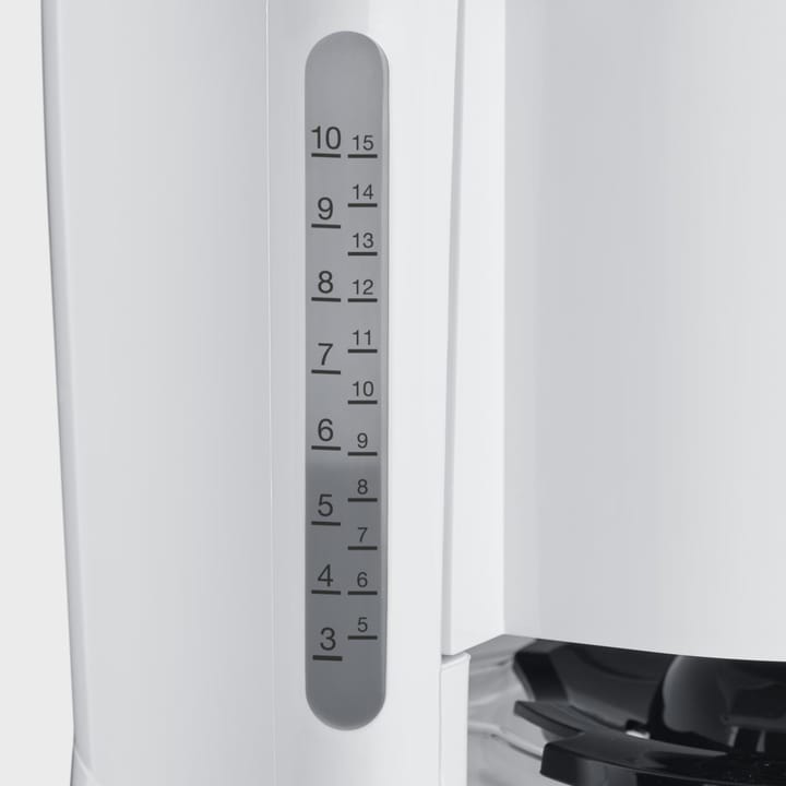 Severin KA 4816 Type kaffebryggare 10 koppar, Vit Severin