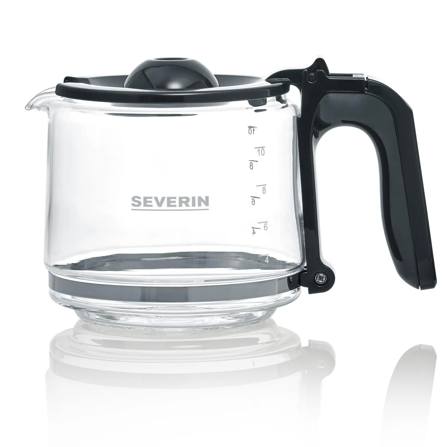 Severin KA 4816 Type kaffebryggare 10 koppar, Vit Severin