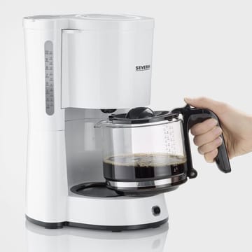 Severin KA 4816 Type kaffebryggare 10 koppar - Vit - Severin