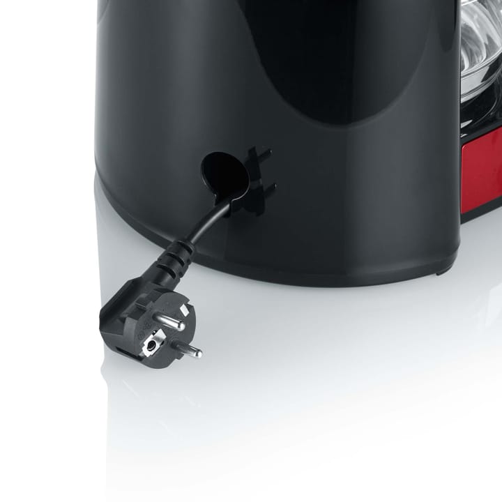 Severin KA 4817 Type kaffebryggare 10 koppar, Röd-metall Severin