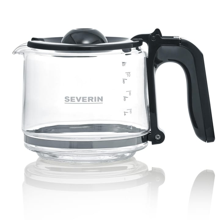 Severin KA 4817 Type kaffebryggare 10 koppar, Röd-metall Severin