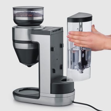 Severin KA 4851 FILKA helautomatisk kaffebryggare - Borstat stål-svart - Severin