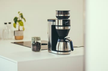 Severin KA 4851 FILKA helautomatisk kaffebryggare - Borstat stål-svart - Severin