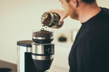Severin KA 4851 FILKA helautomatisk kaffebryggare - Borstat stål-svart - Severin