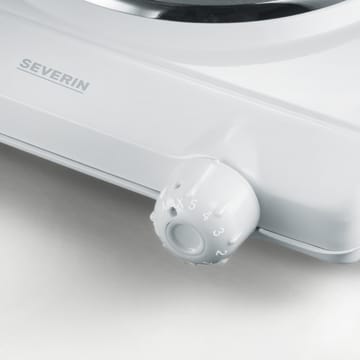Severin KP 1091 kokplatta enkel - Vit - Severin