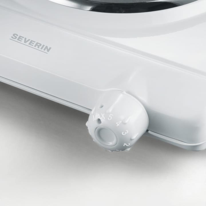 Severin KP 1091 kokplatta enkel, Vit Severin