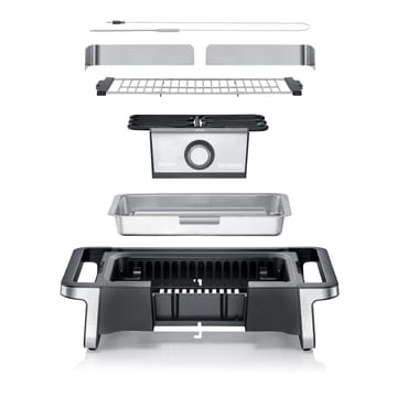 Severin PG 8113 Senoa Boost elgrill - Svart - Severin