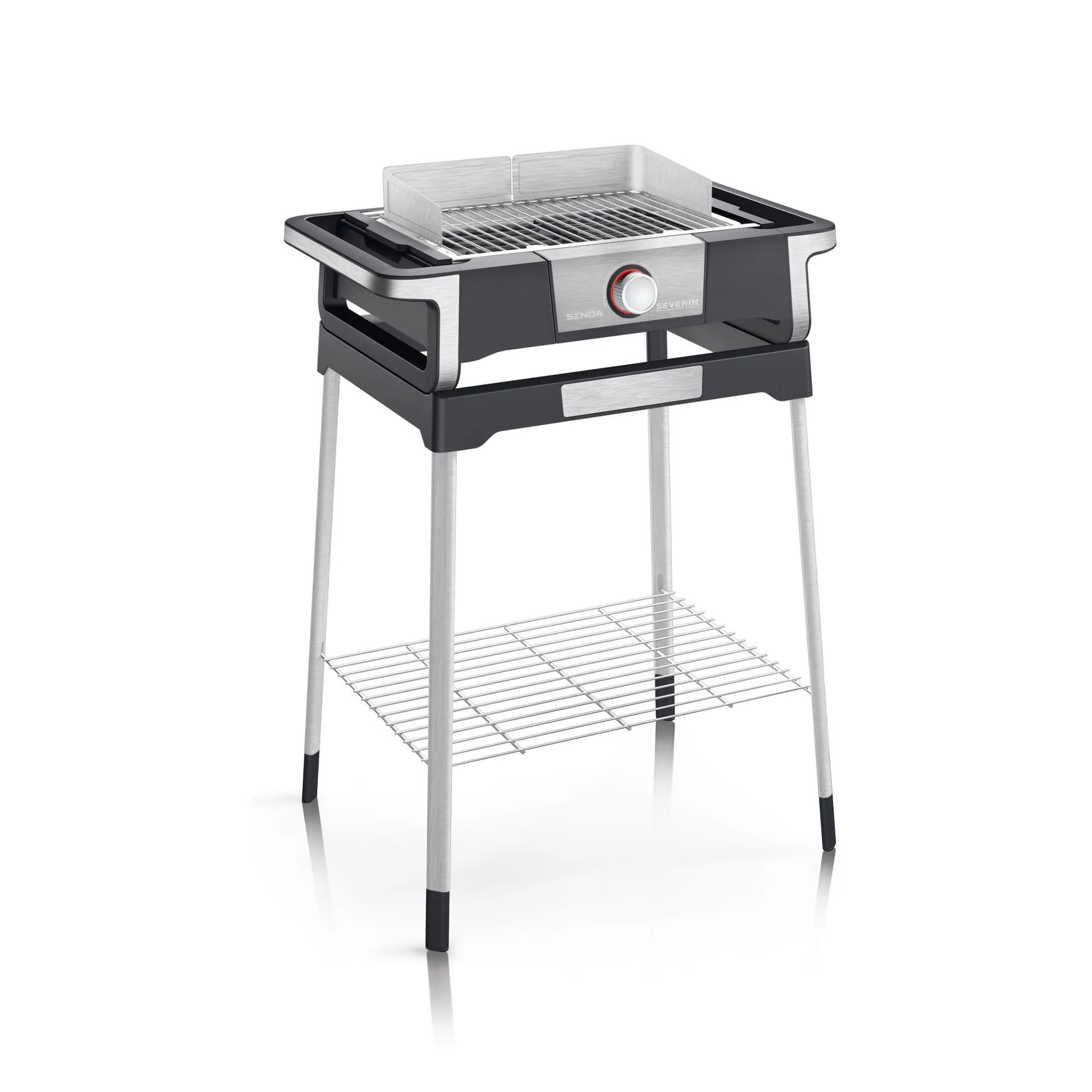 Severin PG 8117 Senoa Boost elgrill med stativ, Svart Severin