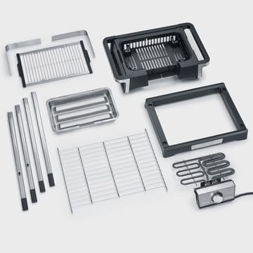 Severin PG 8117 Senoa Boost elgrill med stativ - Svart - Severin