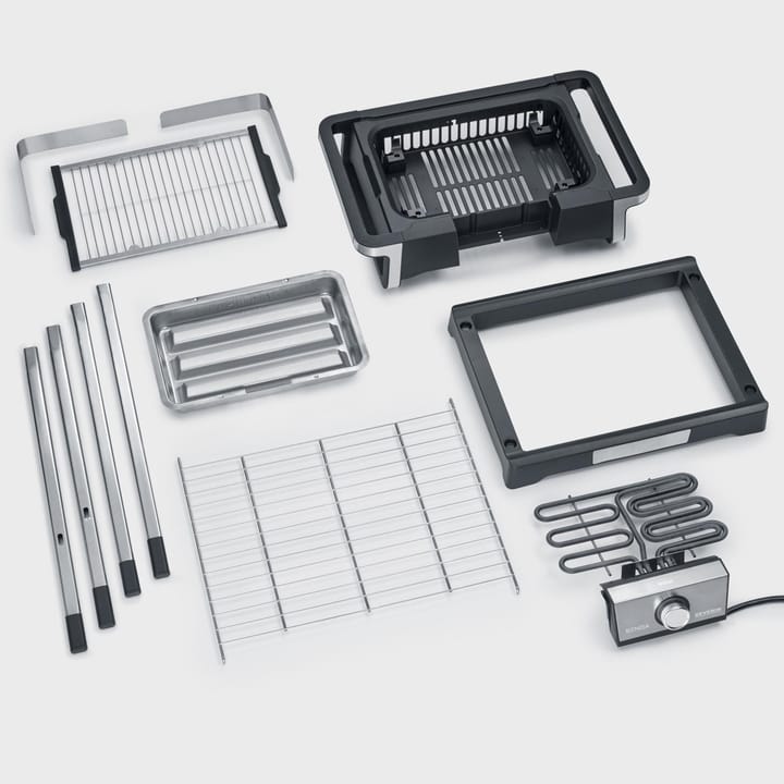 Severin PG 8117 Senoa Boost elgrill med stativ, Svart Severin
