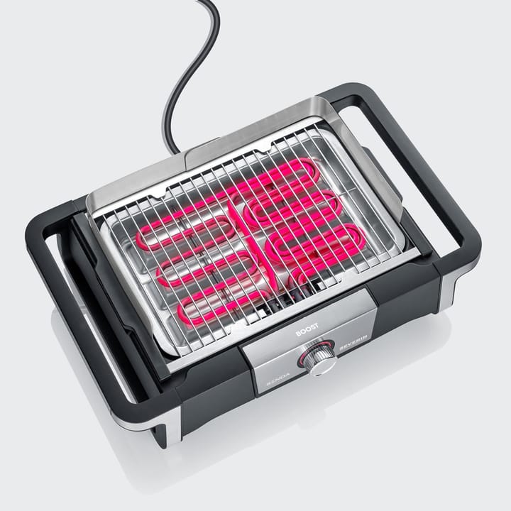 Severin PG 8117 Senoa Boost elgrill med stativ, Svart Severin