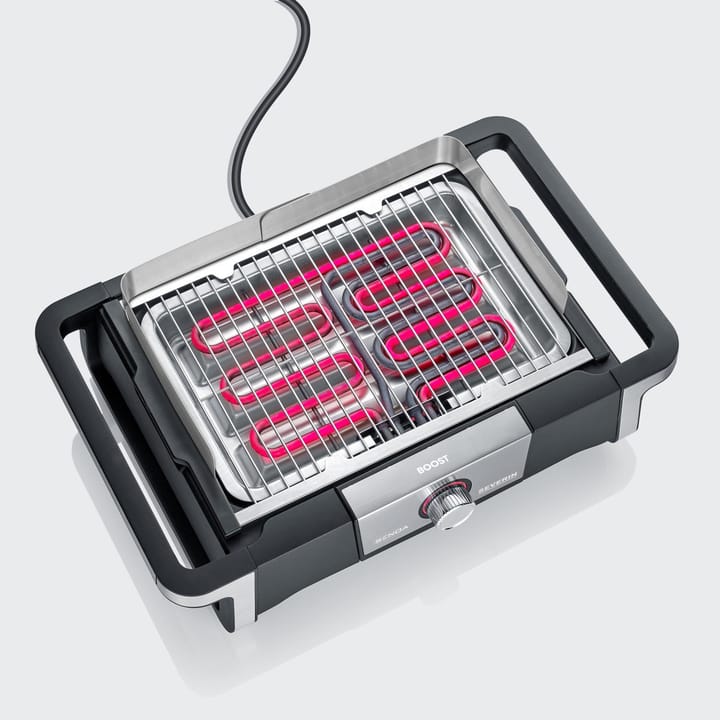 Severin PG 8117 Senoa Boost elgrill med stativ, Svart Severin