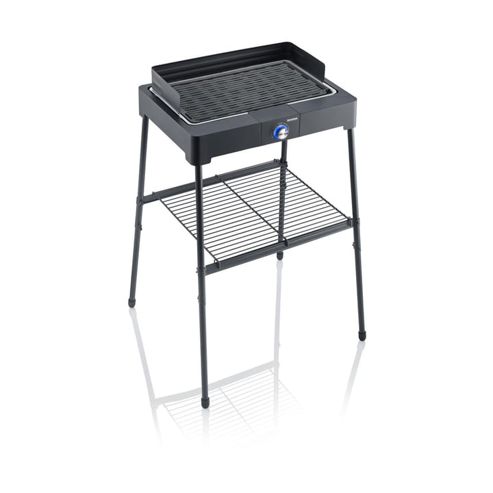 Severin PG 8568 elgrill med stativ och grillplatta, Svart Severin