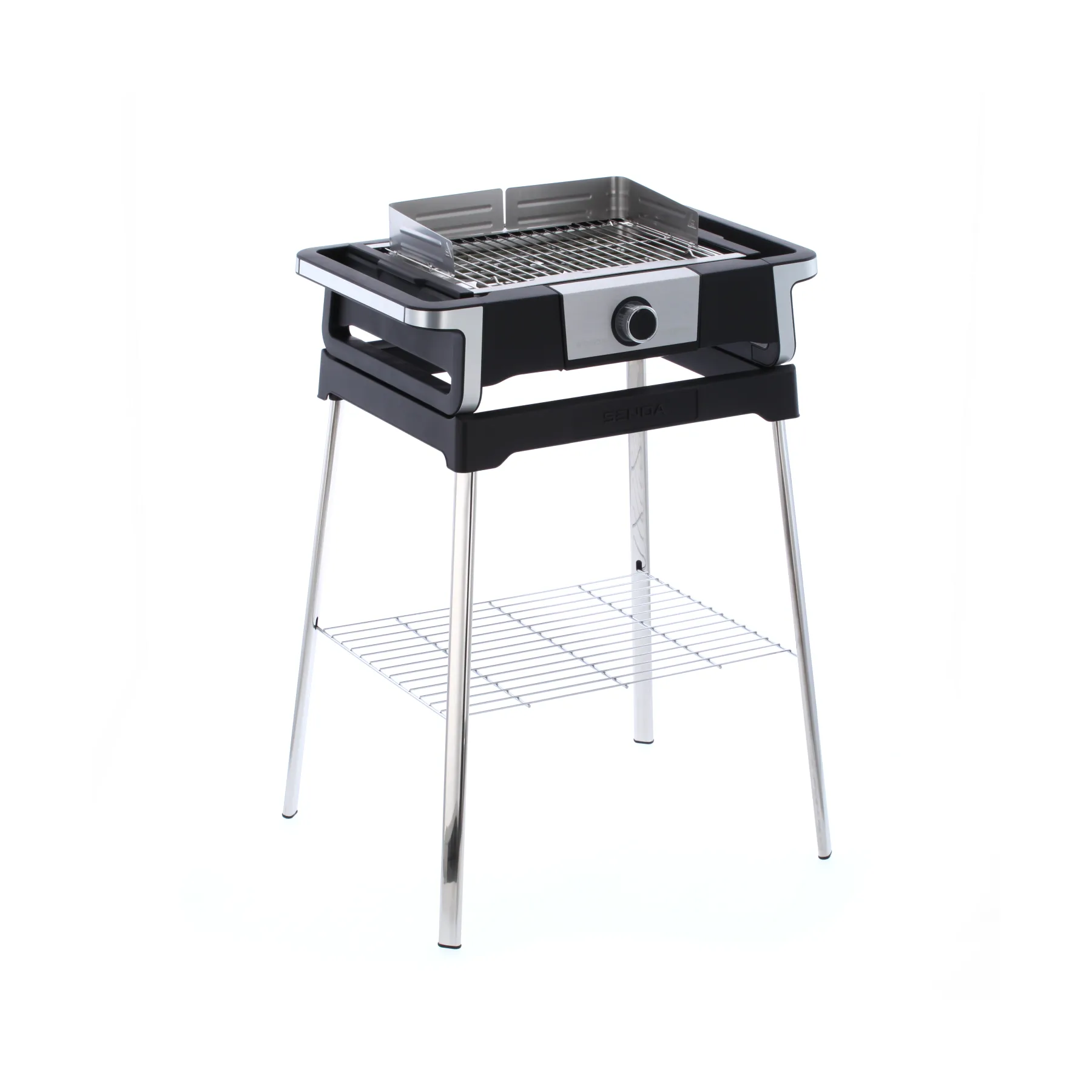 Severin PG8118 Senoa DigitalBoost elgrill m stativ, Svart Severin