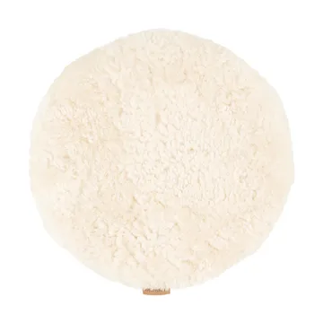 Ida stolsdyna - Creme (vit) - Shepherd of Sweden