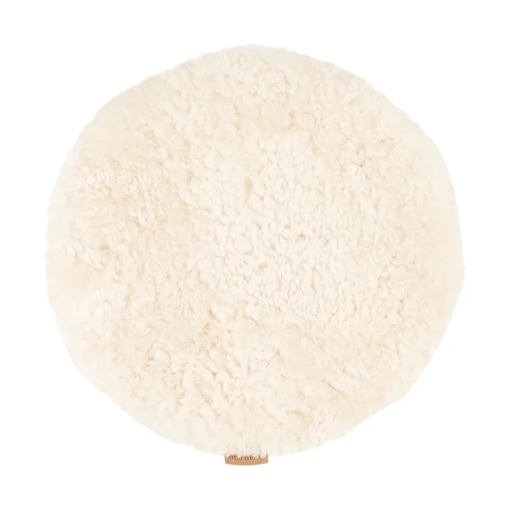 Ida stolsdyna - Creme (vit) - Shepherd of Sweden