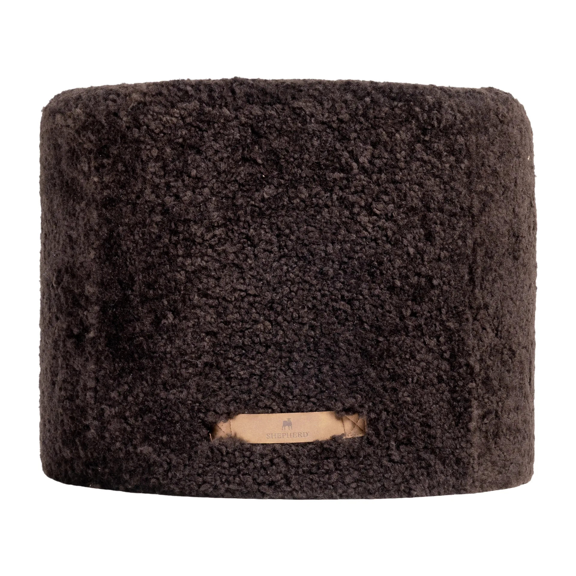 Shepherd puff Frida 50x40 cm, mörkbrun Shepherd of Sweden