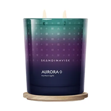 Aurora doftljus - 350 g, 2 vekar - Skandinavisk