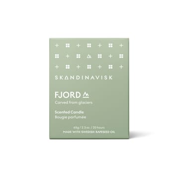 Fjord doftljus med lock - 65 g - Skandinavisk