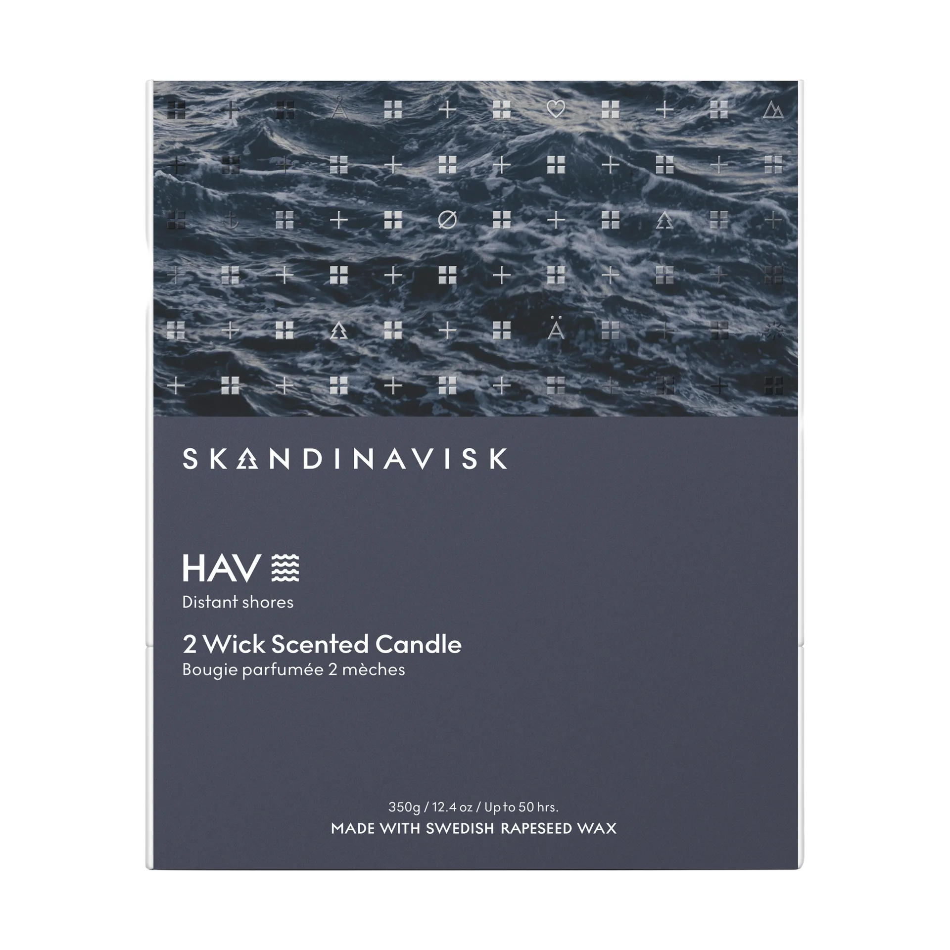Hav doftljus, 350 g, 2 vekar Skandinavisk