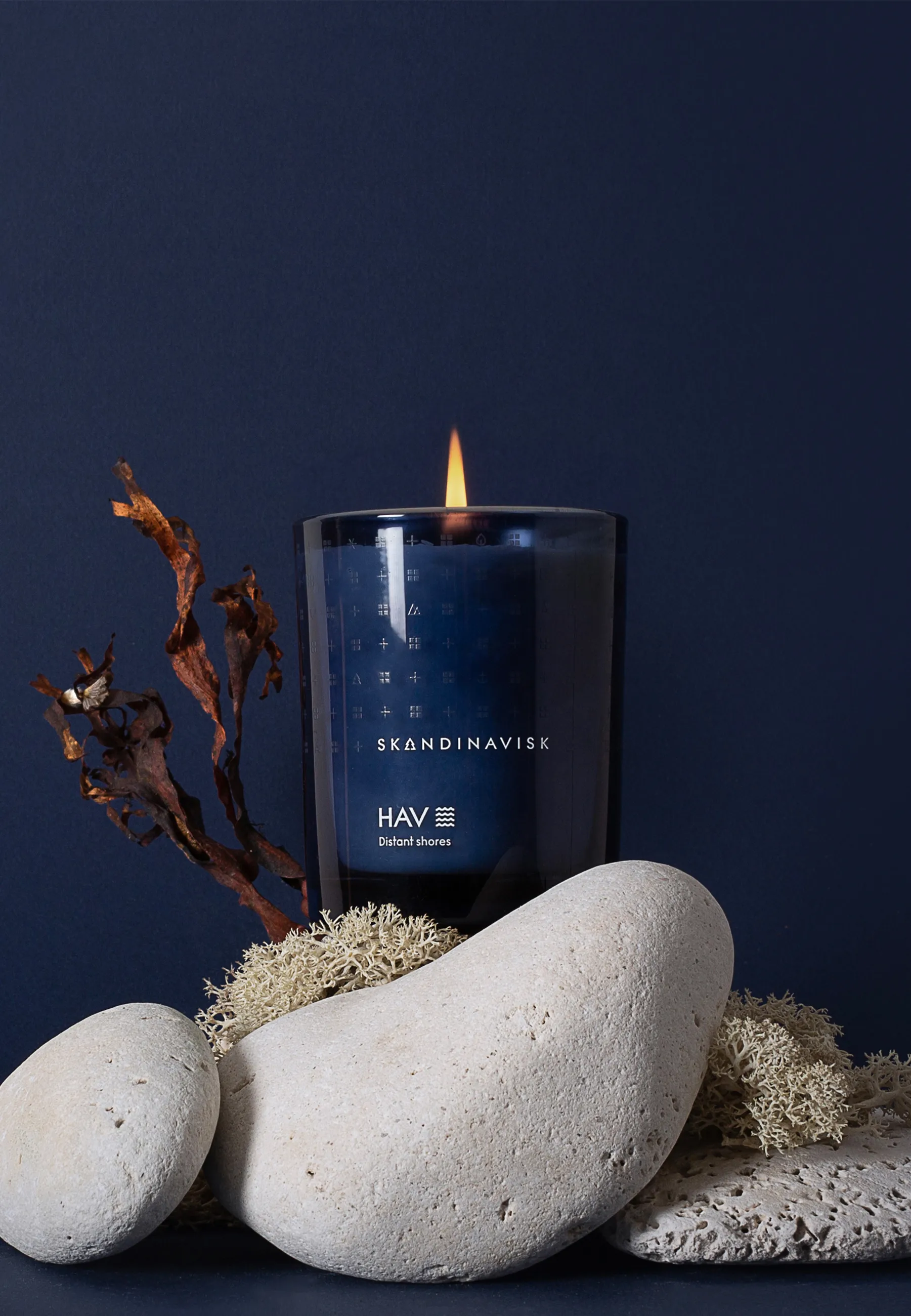 Hav doftljus med lock, 200 g Skandinavisk