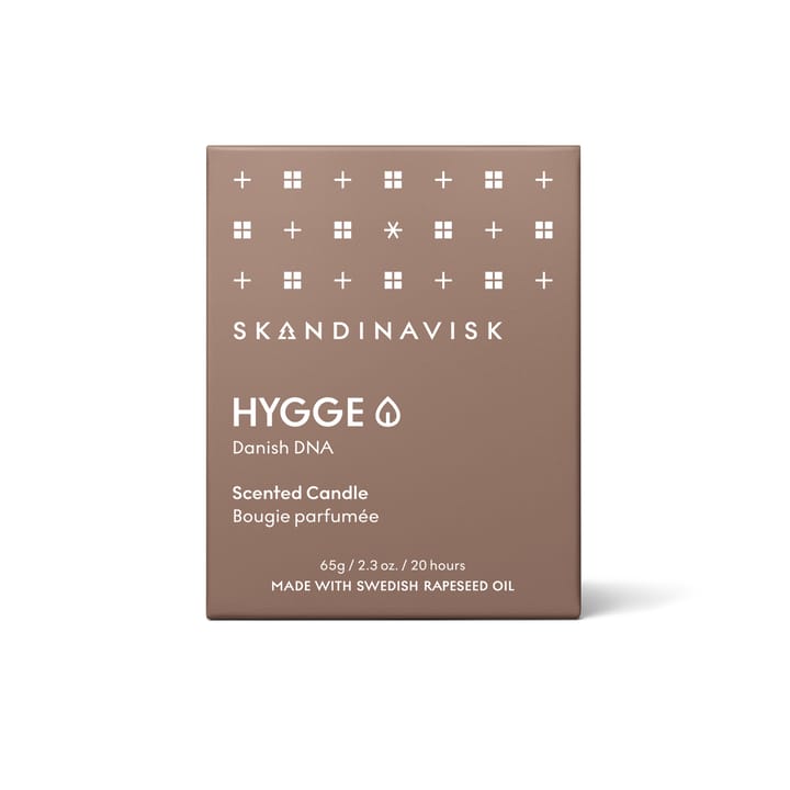 Hygge doftljus med lock, 65 g Skandinavisk