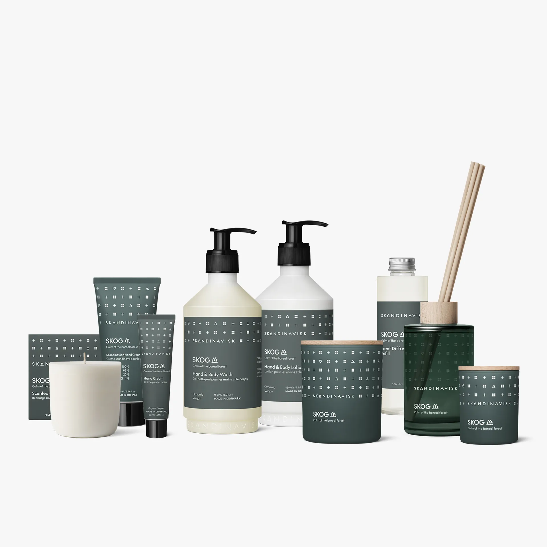 Refill Skog doftljus, 200 g Skandinavisk