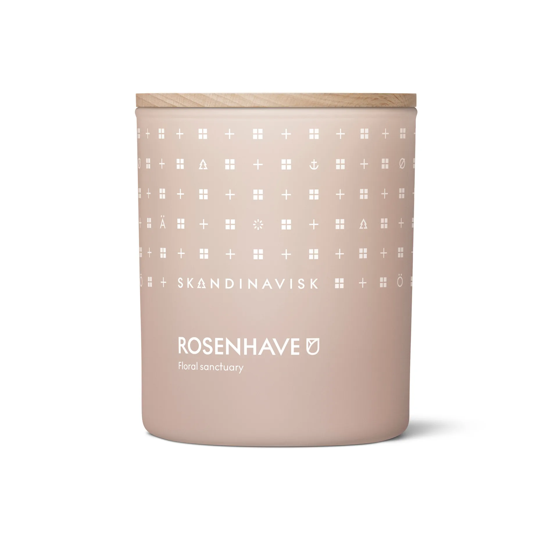 Rosenhave doftljus med lock, 200 g Skandinavisk