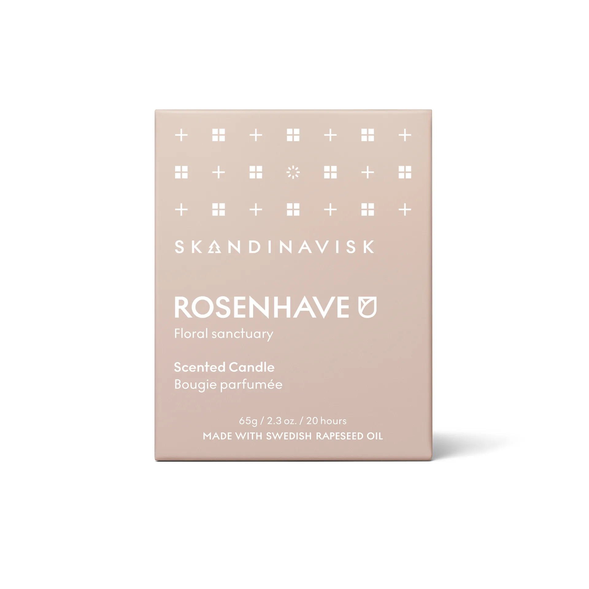Rosenhave doftljus med lock, 65 g Skandinavisk