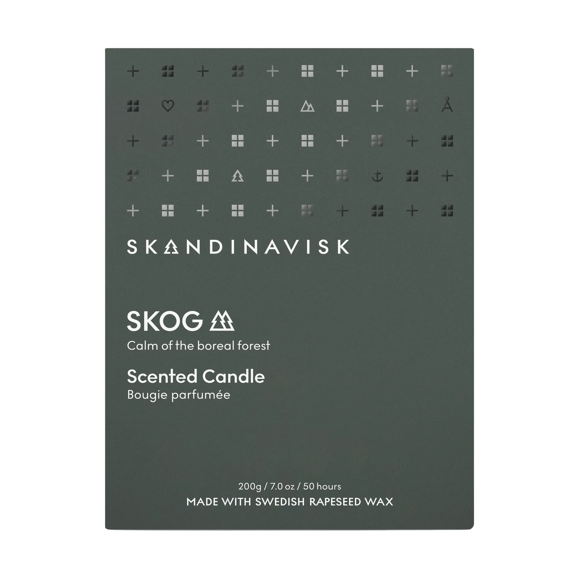 Skog doftljus med lock, 200 g Skandinavisk