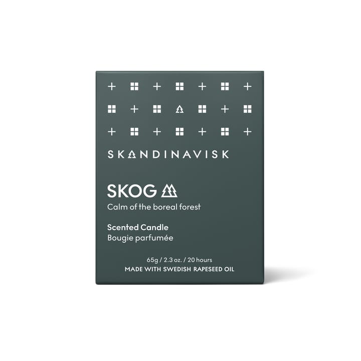 Skog doftljus med lock, 65 g Skandinavisk