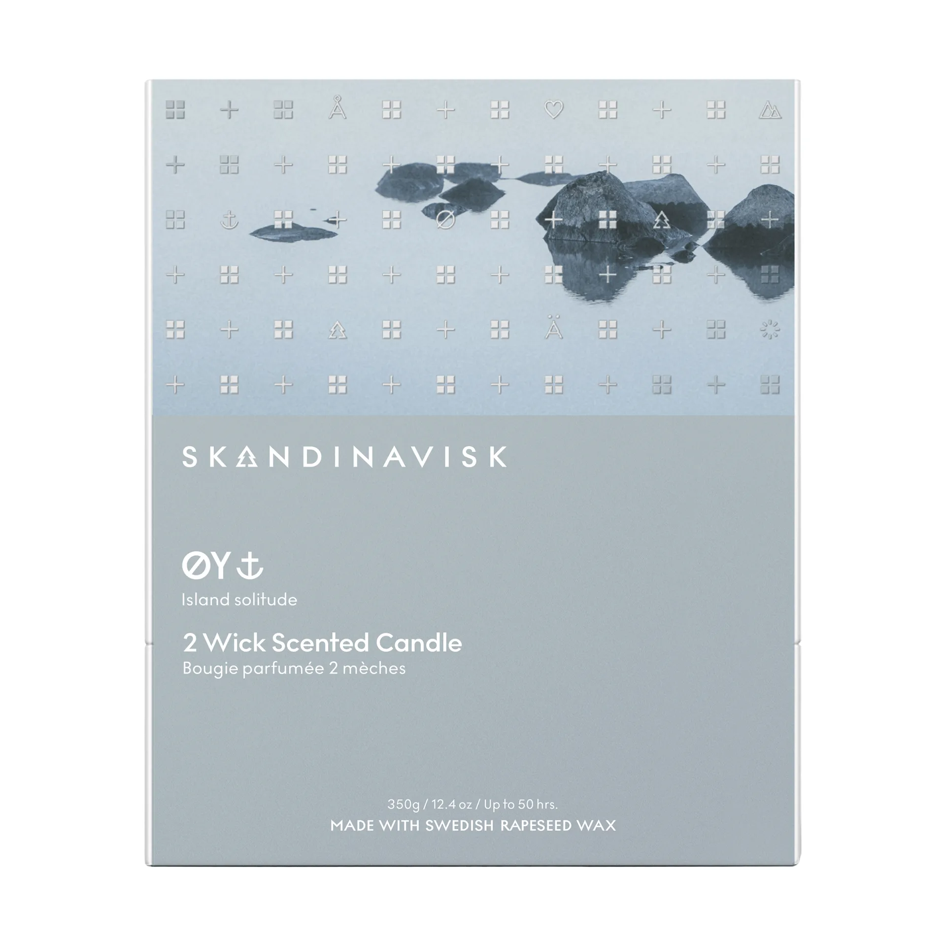 Øy doftljus, 350 g, 2 vekar Skandinavisk