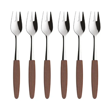 Skaugum dessertgaffel 6-pack Forrest Maple,  Skaugum of Norway