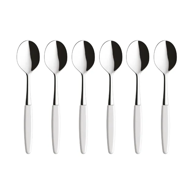 Skaugum dessertsked 6-pack Pure White,  Skaugum of Norway
