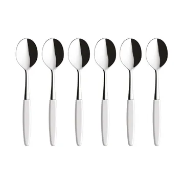 Skaugum dessertsked 6-pack Pure White - Skaugum of Norway