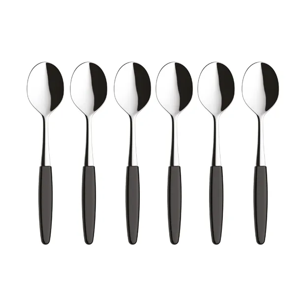 Skaugum dessertsked 6-pack Urban Black,  Skaugum of Norway