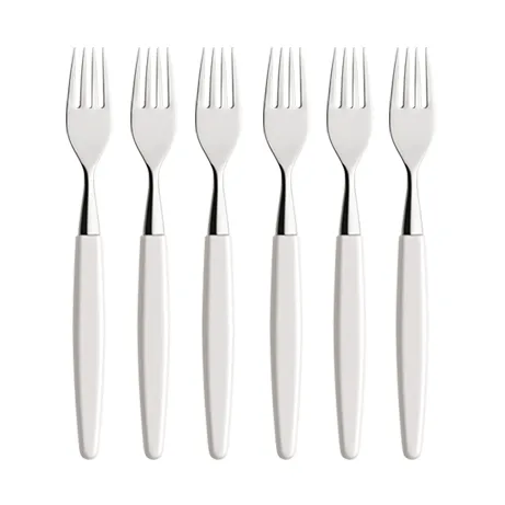 Skaugum gaffel 6-pack Pure White,  Skaugum of Norway