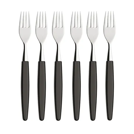 Skaugum gaffel 6-pack Urban Black,  Skaugum of Norway