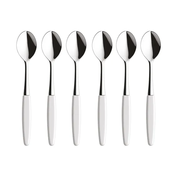 Skaugum kaffesked 6-pack Pure White - Skaugum of Norway