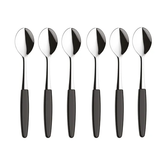 Skaugum kaffesked 6-pack Urban Black - Skaugum of Norway